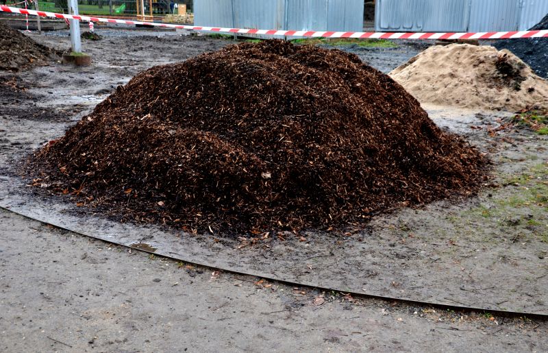 Processed Mulch on Site